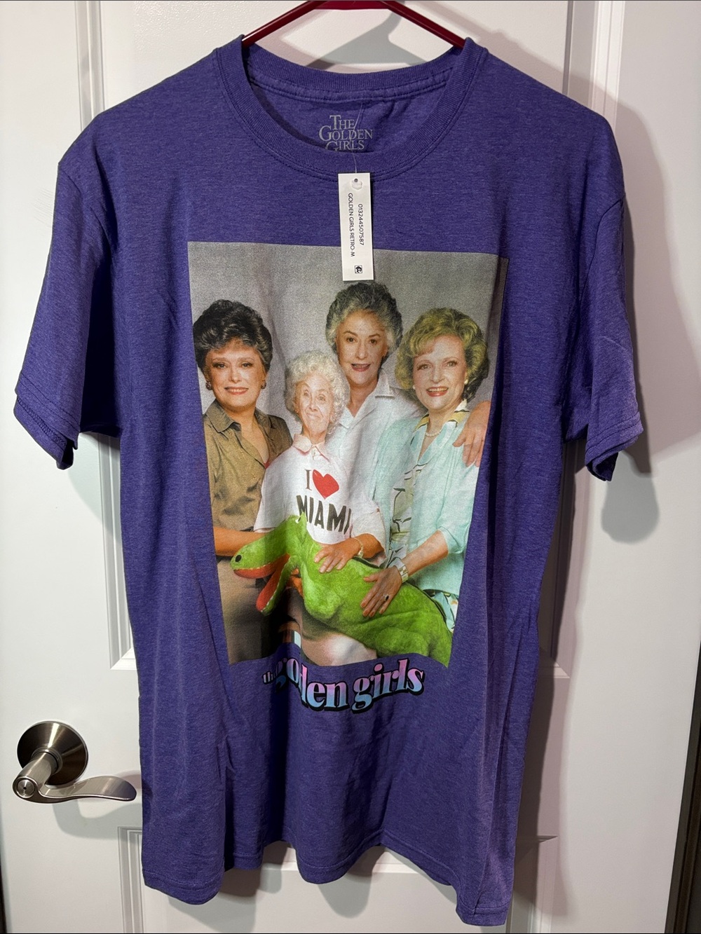 The Golden Girls Graphic Tee - Purple Short Sleeve Top